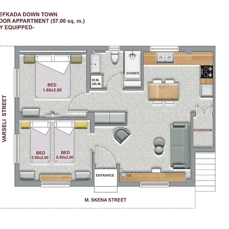 Lefkasescape Urban Modern In Center Apartment